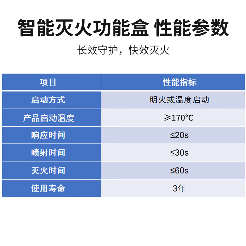 Beihua Kaiming automatic intelligent fire extinguishing multi-function box fire extinguishing device 1000ml aerosol