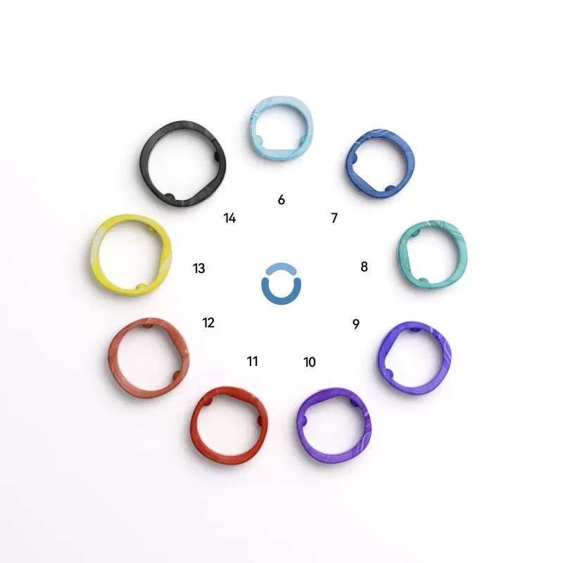 RingConn Fingerprint Set. After purchasing the smart ring, you can contact customer service for a refund. Gen 2 Color Gilt Fingerprint Measurement Set, does not include smart ring.