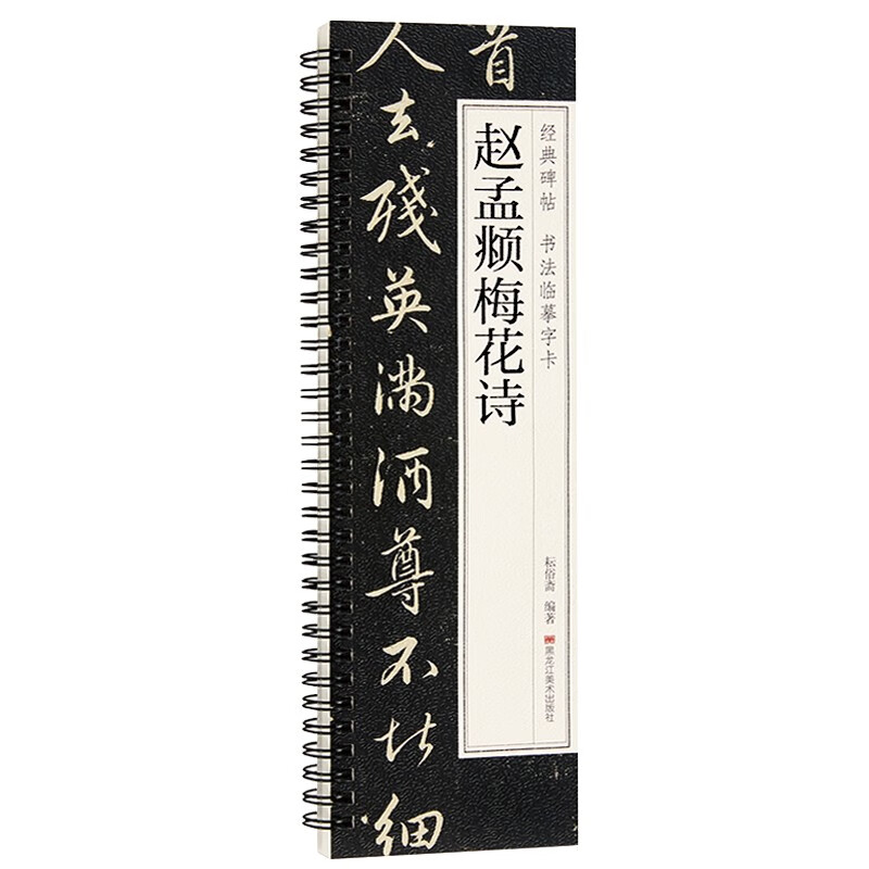 Classic inscriptions, calligraphy copy cards, and plum blossom poems by Zhao Mengfu