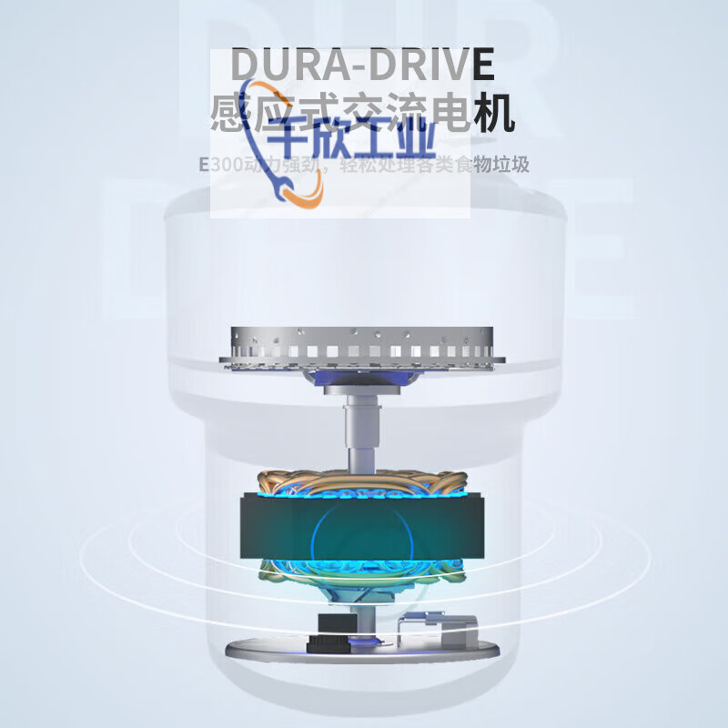 InSinkErator American original garbage disposer E300 food grinder e200M56M66 E300 national standard