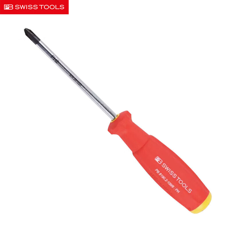 PB SWISSTOOLS Swiss imported two-component Phillips screwdriver PH2*100mm electrician PB 8190.2-100/6