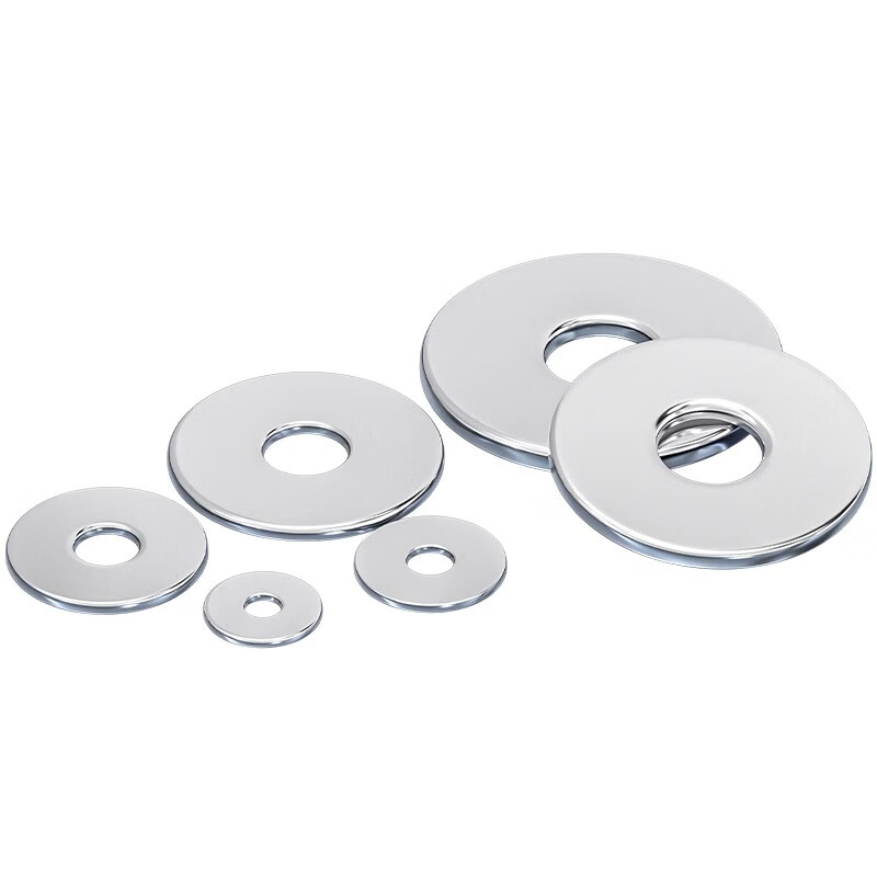 Tianzhuo Hardware 304 stainless steel enlarged flat washer screw metal meson washer thickened gasket M3M4M5M6M8M10-M30mm 8*20*2 10 pieces