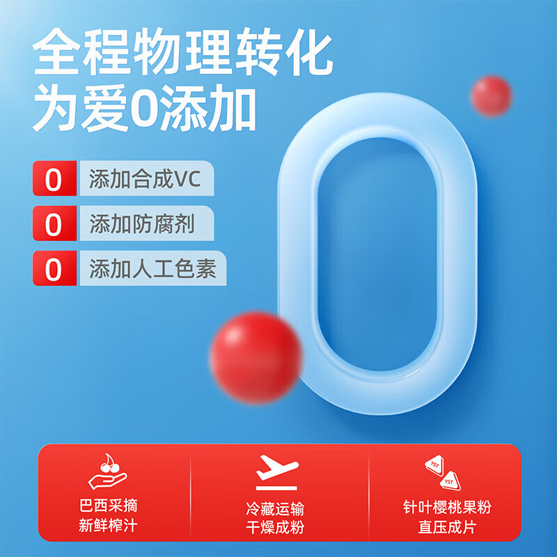 Yangshengtang natural vitamin EC combination (VE200 tablets + VC100 tablets) VC enhances immunity, VE beautifies and removes chloasma