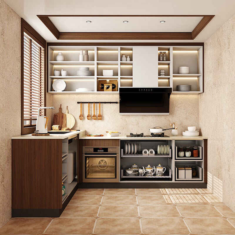 Sophia Cabinets Medieval Style Kitchen Cabinets Tableware Cabinets Wall Cabinets Floor Cabinets Stove Cabinets Sideboards Quartz Stone Countertops Wall Cabinets Customized Gold