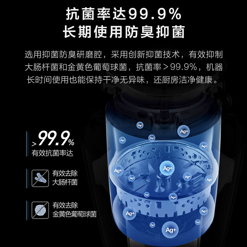 VIOMI kitchen sink garbage disposer exclusive version household food grinder small sewer food waste grinder exclusive version