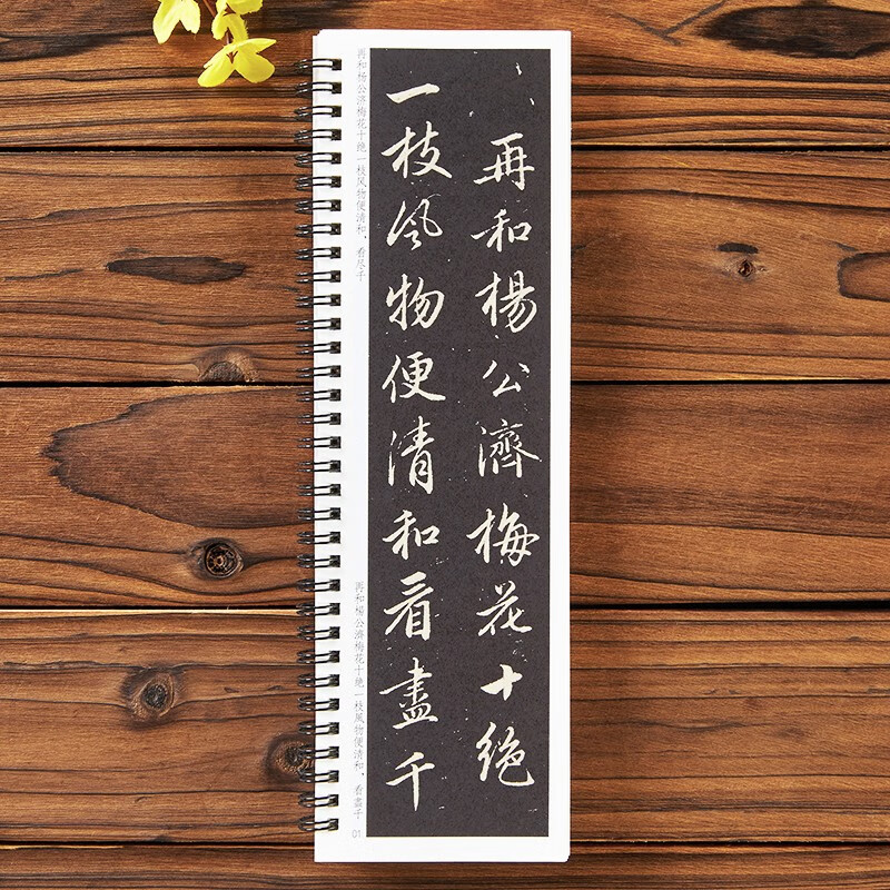 Classic inscriptions, calligraphy copy cards, and plum blossom poems by Zhao Mengfu