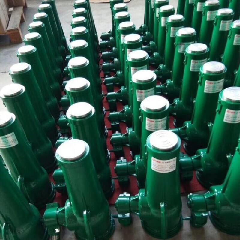 Lian Neng Hook Hook Shanghai Baoshan Screw Jack Mechanical 50/32T Heavy Duty Spiral Hoist 10T Standing Lift 5T Export Model