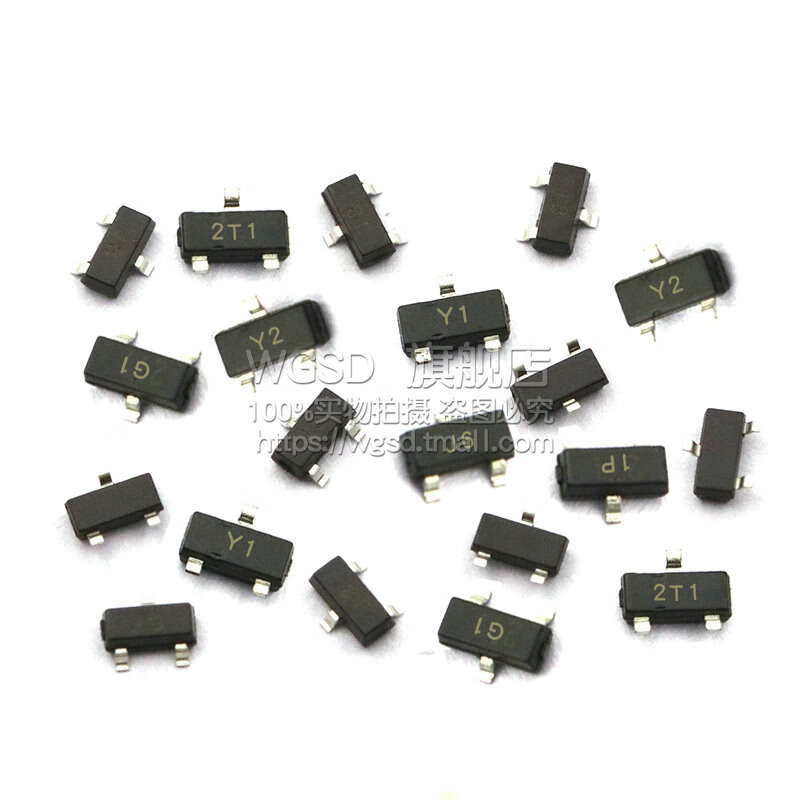 Dafuri S8050 SS8550/2N4401 printing J3Y NPN power transistor patch transistor package SOT23 2N3904 printing 1AM (50 pieces)