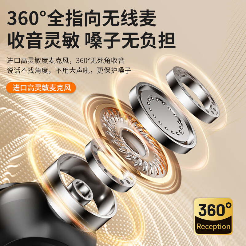 Newman U-238 Little Bee Amplifier Teacher's Special Wireless Lavalier Teaching Speaker Tour Guide Explains Outdoor Portable Megaphone High Volume Bluetooth Speaker Dual Microphone