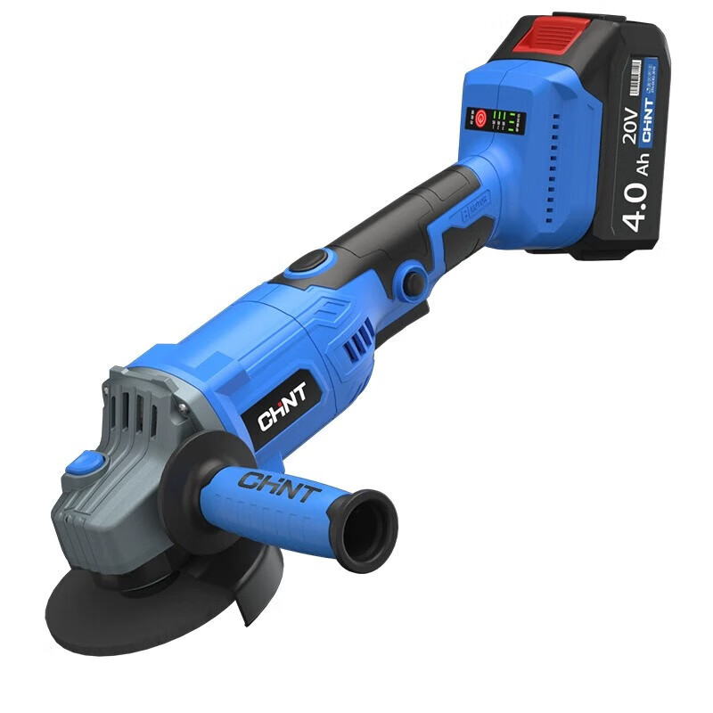 Chint brushless lithium angle grinder rechargeable grinder multi-function cutting machine polishing machine hand grinder brushless high configuration 5000mA one battery + accessories