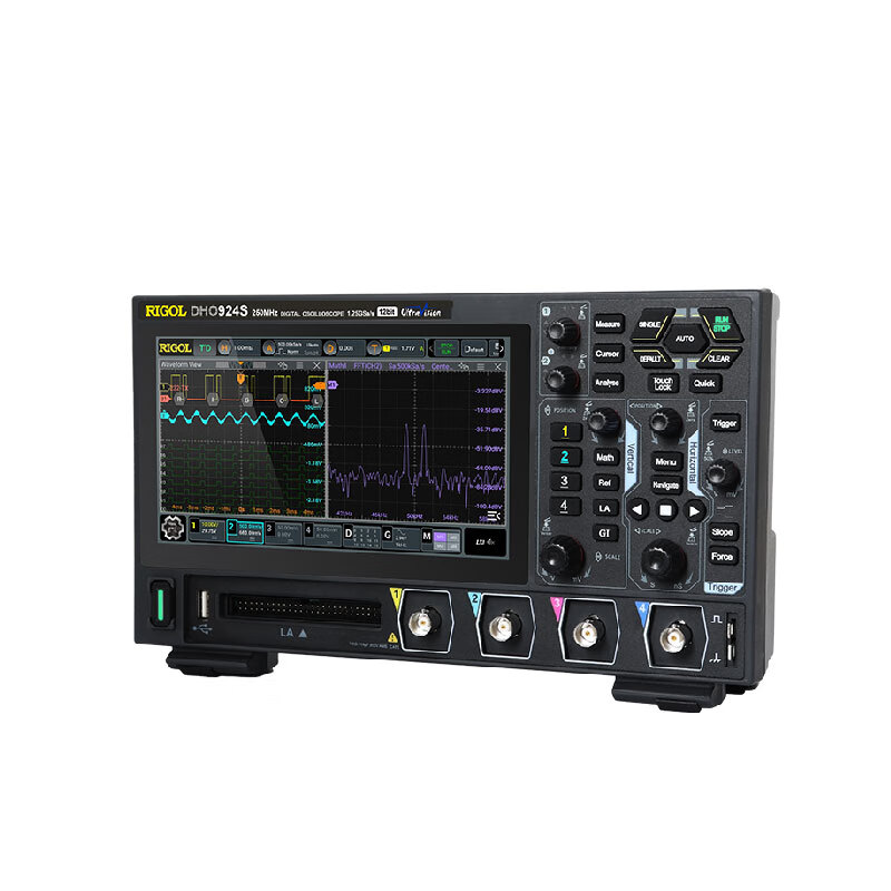 RIGOL Puyuan DHO924S handheld digital oscilloscope 250M bandwidth 4 channels 12bit 1.25GSa/s