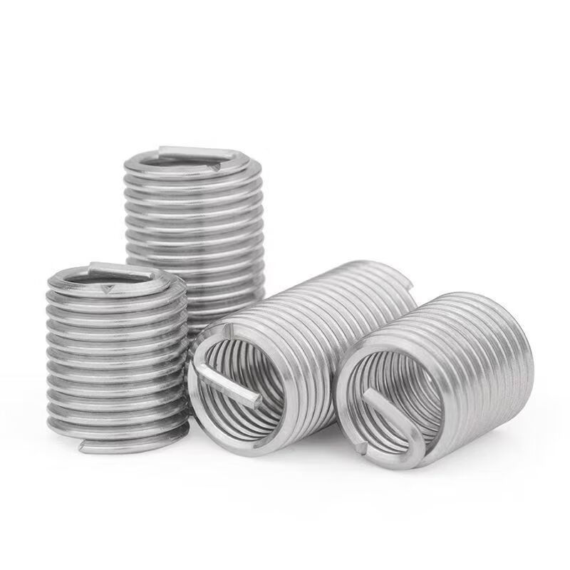 Shantou Lincun thread protective sleeve stainless steel braces wire thread sleeve screw sleeve steel braces braces M12*1.75 pitch*2.5D (200 pieces)