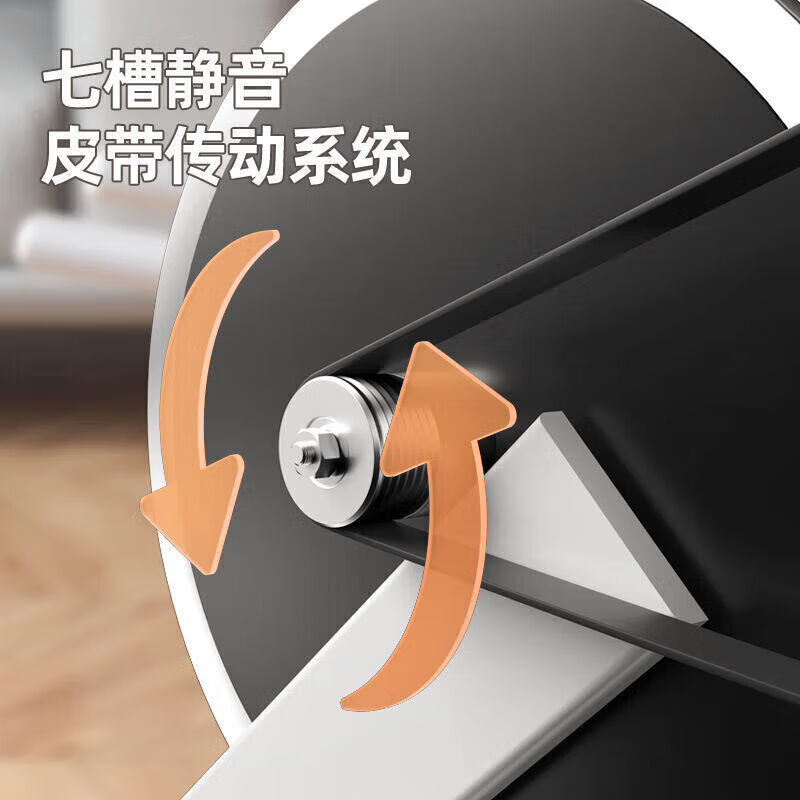 DZQ Spinning Bike Magnetic Control Exercise Bike Home Indoor Exercise Bike Home Silent Gym Exercise Equipment Pedal Simple Model - No Electronic Watch - No Heart Rate Monitoring