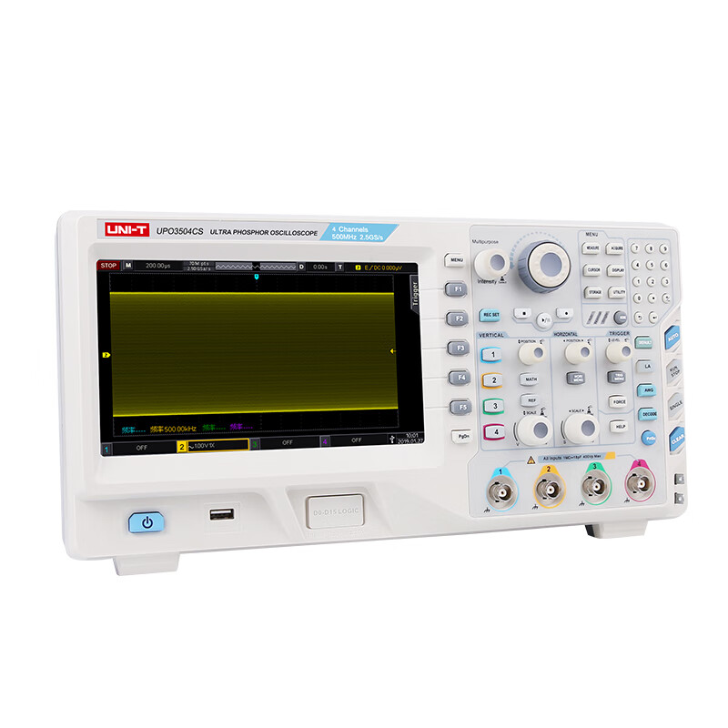 Unilever Industrial Products UPO3504CS digital fluorescence oscilloscope high-precision four-channel 500M bandwidth oscilloscope