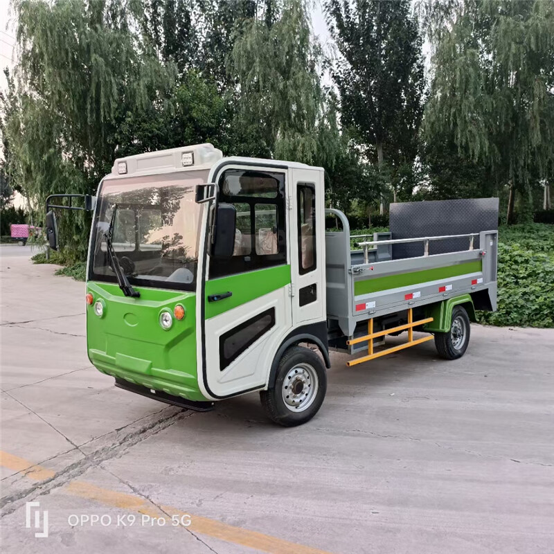 TUOTONGWEI Electric Garbage Removal Truck Hydraulic Tailgate Classification Trash Can Transfer Truck 6-Bucket 8-Bucket Flatbed Garbage Truck Electric Tailgate Garbage Truck Consultation Intention Fund