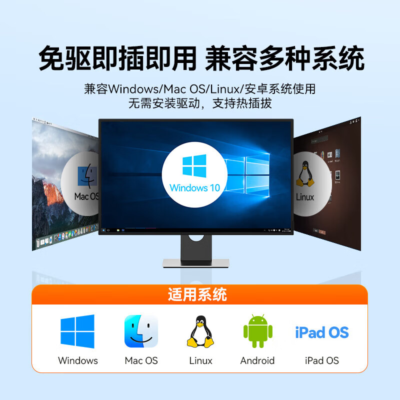 Shanze USB3.0 high-speed card reader dual card dual reading multi-function SD/TF card reader supports mobile phone SLR camera driving recorder monitoring storage memory card Type-C card reader TF zinc alloy