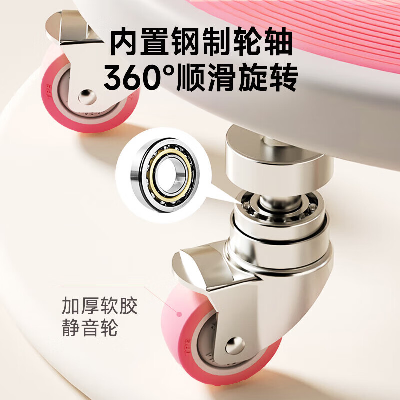 Zhe Rui universal wheel abdominal sliding disc six-wheel second-generation silent abdominal muscle sports equipment abdominal wheel fitness home sliding disc Noble Purple-six-wheel sliding disc abdominal disc