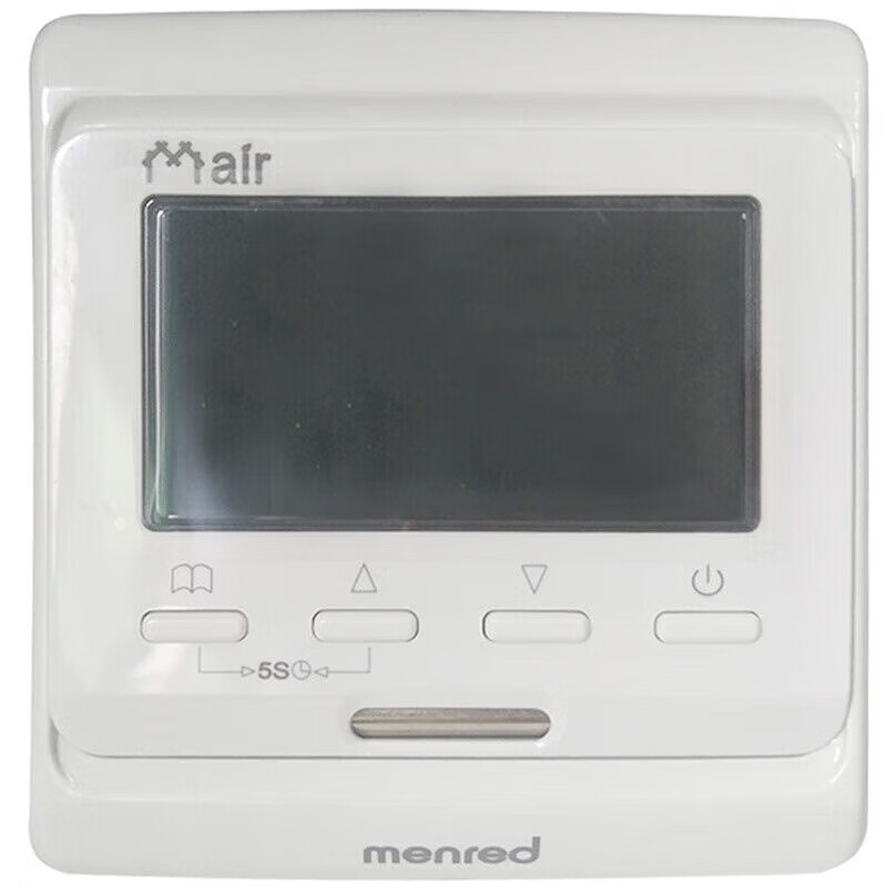 Menred fresh air controller E51.33menred wireless LS7.33+WIFI fresh air fan switch panel cover LS7.33
