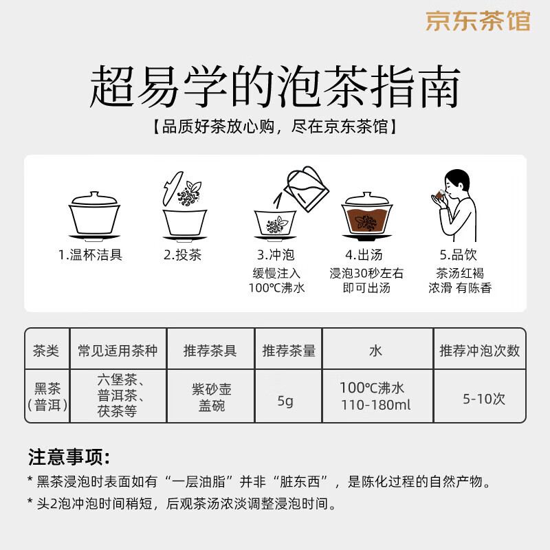 Baishaxi Anhua Dark Tea Tianjian Tea Straight Brew Loose Tea Box 200g