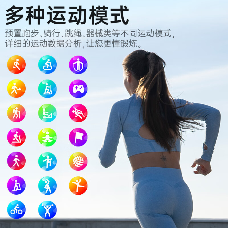 HJZY Hongmeng Huawei mobile phone suitable for blood glucose and blood pressure monitoring watch smart health monitoring blood pressure heart rate measurement blood oxygen blood sugar blood lipids uric acid call all-in-one machine top version black supports uric acid blood lipid monitoring + Bluetooth call health detection - upgraded accuracy - Bluetooth call