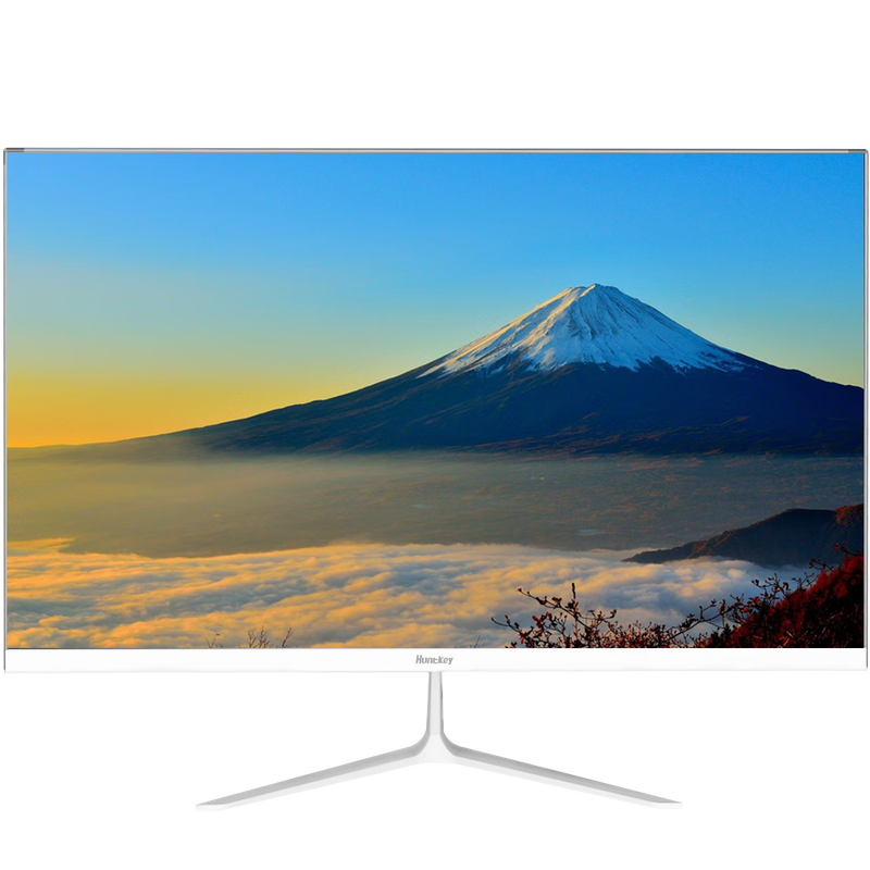95% new Huntkey state subsidy 23.8-inch 100Hz monitor IPS full HD wide viewing angle low blue light white three micro-edge home office entertainment monitor M2432F/W