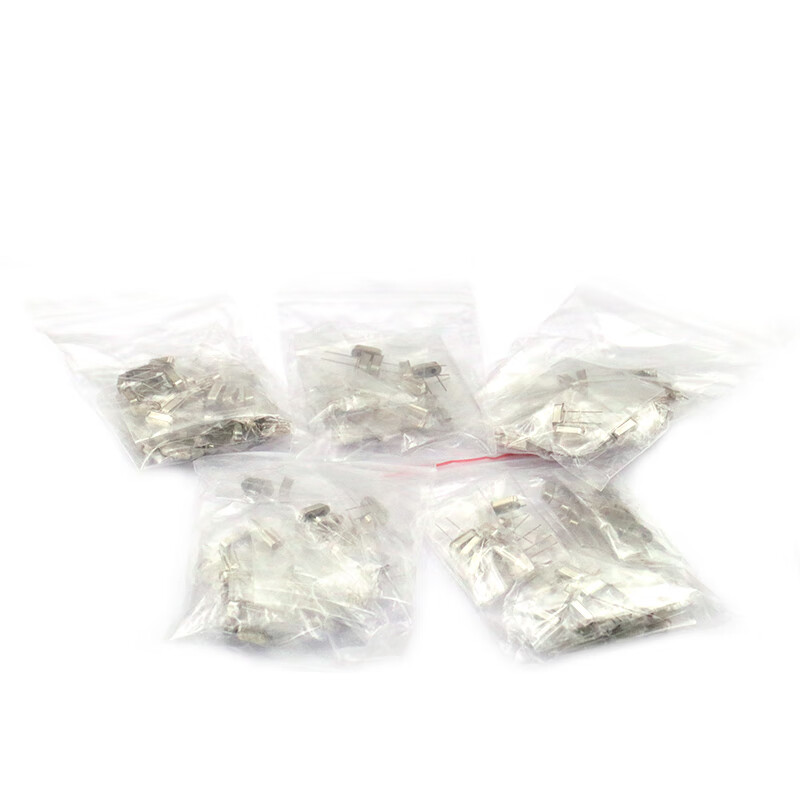 Dafurui crystal oscillator package commonly used quartz transistor oscillator 5 9 10 15 18 kinds of passive direct plug-in component package 49S 9 kinds of commonly used passive direct plug-in 49S common component package 3 each