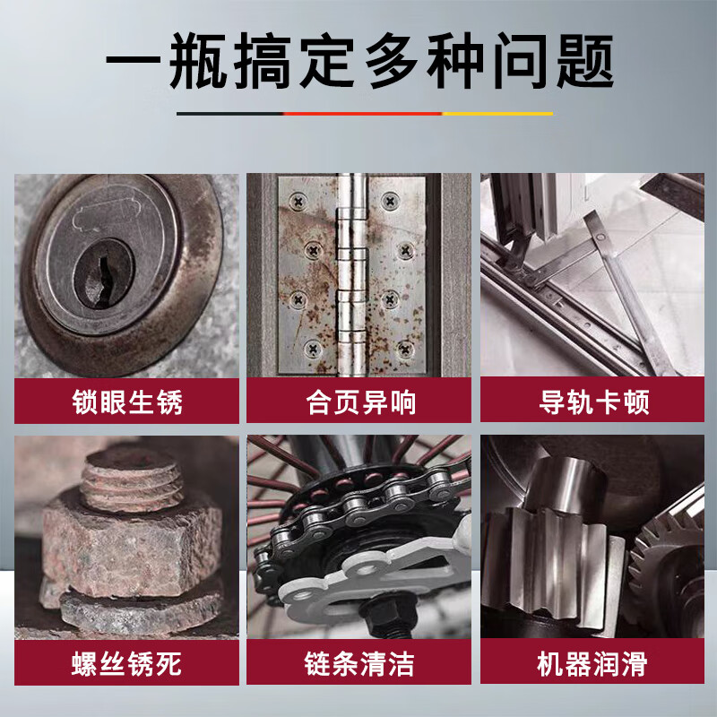 Würth six-in-one rust removal and lubricating spray ULTRA 2040 500ml rusty bolt/door lock repair anti-rust lubrication essential for the auto repair industry