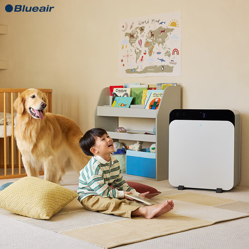 Blueair air purifier removes formaldehyde in new house, urgent move-in to home bedroom, removes smoke and odor, cat hair purifier 303 380IF upgraded model CP7i home appliances national subsidy