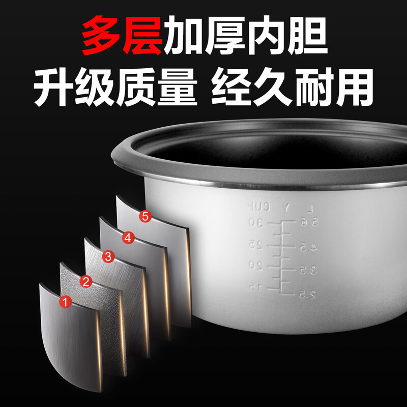 Triangle brand rice cooker commercial large capacity for more than 10 people canteen restaurant large rice cooker commercial old-fashioned rice cooker with steamer LX80-125B