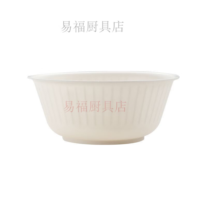 Baichao non-slip design rice husk disposable bowl thickened degradable rice husk bowl cold and heat resistant home outdoor eating 350ML thickened 100 pieces