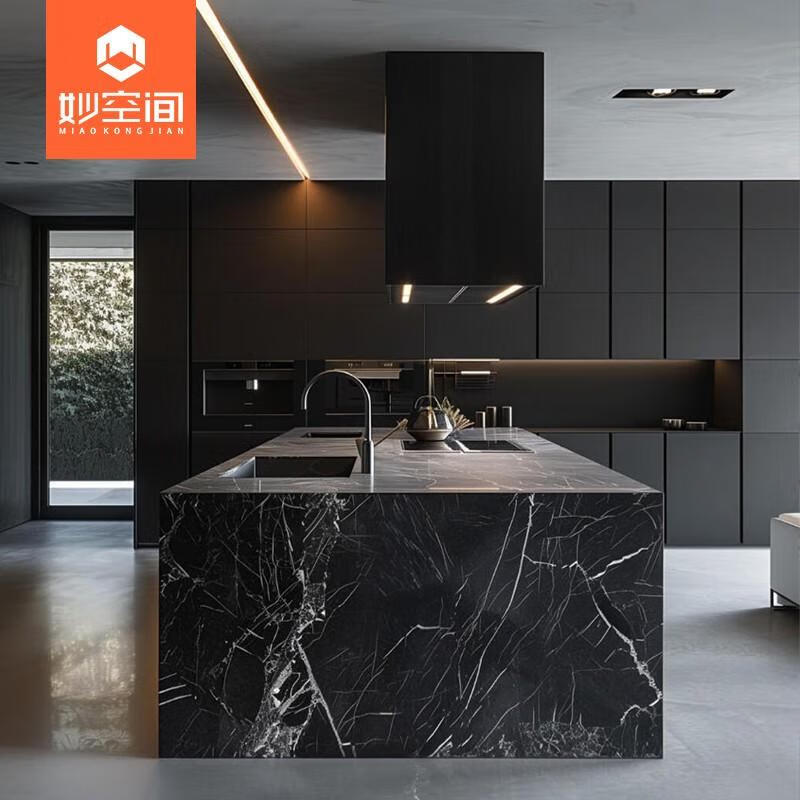 Kezitu whole house customization imported Kelifu integrated cabinet customization minimalist villa kitchen kitchen cabinet home all-in-one appointment measurement design deposit