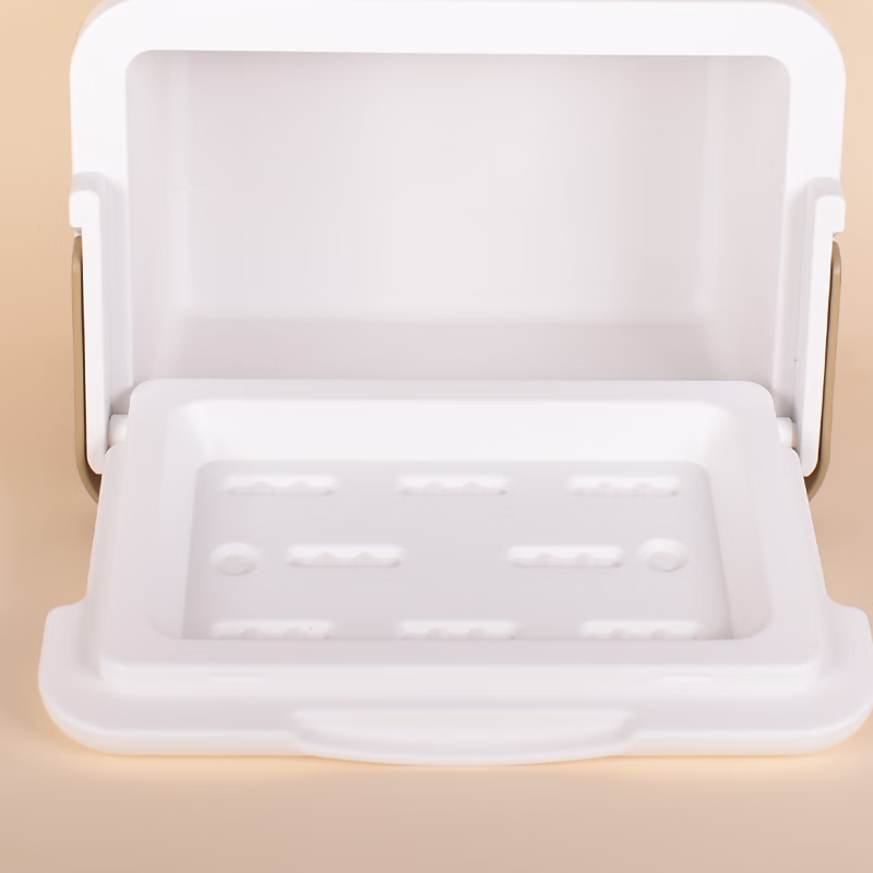 Opelson green 6 liter insulated box refrigerator portable small car fresh-keeping outdoor camping breast milk foam cold storage home