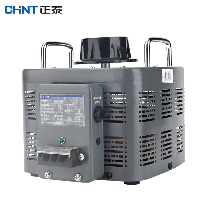 Chint single-phase voltage regulator 1000w input 220v voltage regulator TDGC2 1kva optional 0v-250v