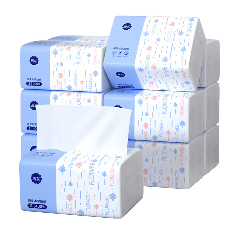 Diffuse hanging paper large pack of paper towels for household affordable bathroom toilet wall-mounted household toilet paper hanging toilet paper 400 sheets * 1 pack