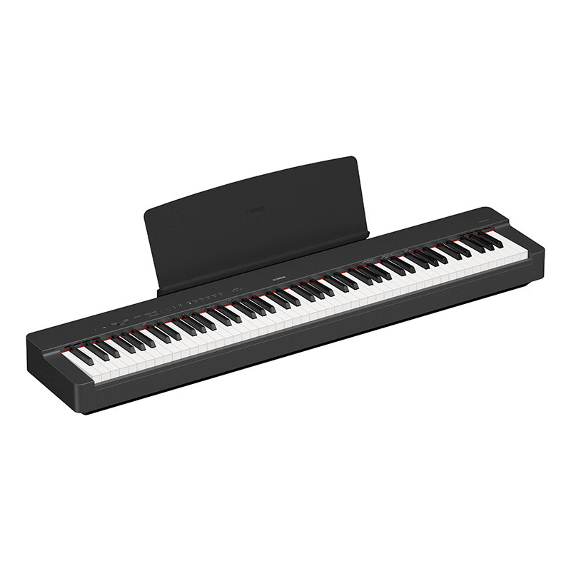 Yamaha (YAMAHA) new P225B electric piano 88-key heavy hammer beginner grade examination portable adult and children wooden frame three-pedal complete gift package