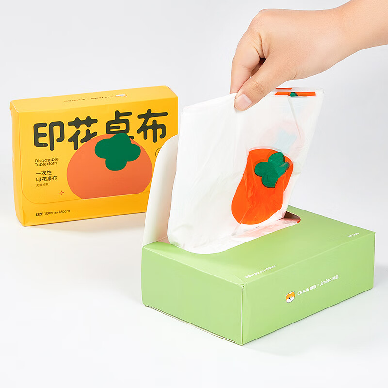 SHUANG YU printed tablecloth disposable thickened tablecloth picnic camping home table mat 180cm*180cm*12 sheets