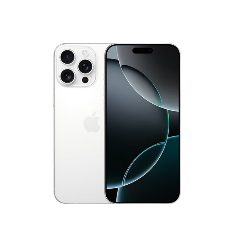 Apple installment 0 down payment Apple 16promax iphone16promax dual-SIM full network Apple mobile phone Apple 16Pro white titanium 256G public version standard ready stock quick delivery
