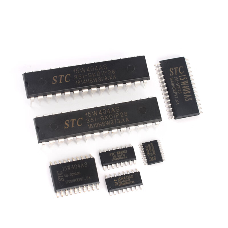 Zejie STC15W401/402/404/IAP413AS microcontroller DIP/SOP16/20 patch TSS STC15W404ASSKDIP28 (1 piece)
