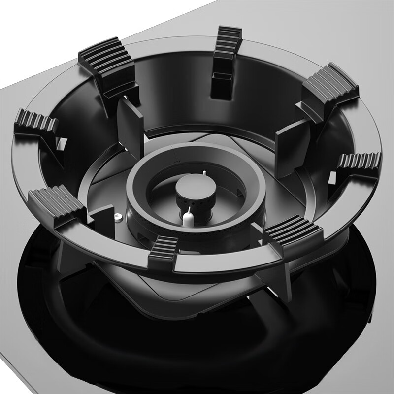 Suitable for boss gas stoves, fire gathering windshield, gas stove energy-saving ring, stove top, household anti-slip bracket, milk pot holder, striped 2 4-claw + 1 milk pot holder, double anti-slip