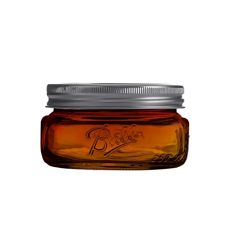 Huaixi Ball masonjar American pipe grass tobacco tea brown light-proof brown mason jar moisturizing sealed jar mason jar split lid (excluding bottle single lid)