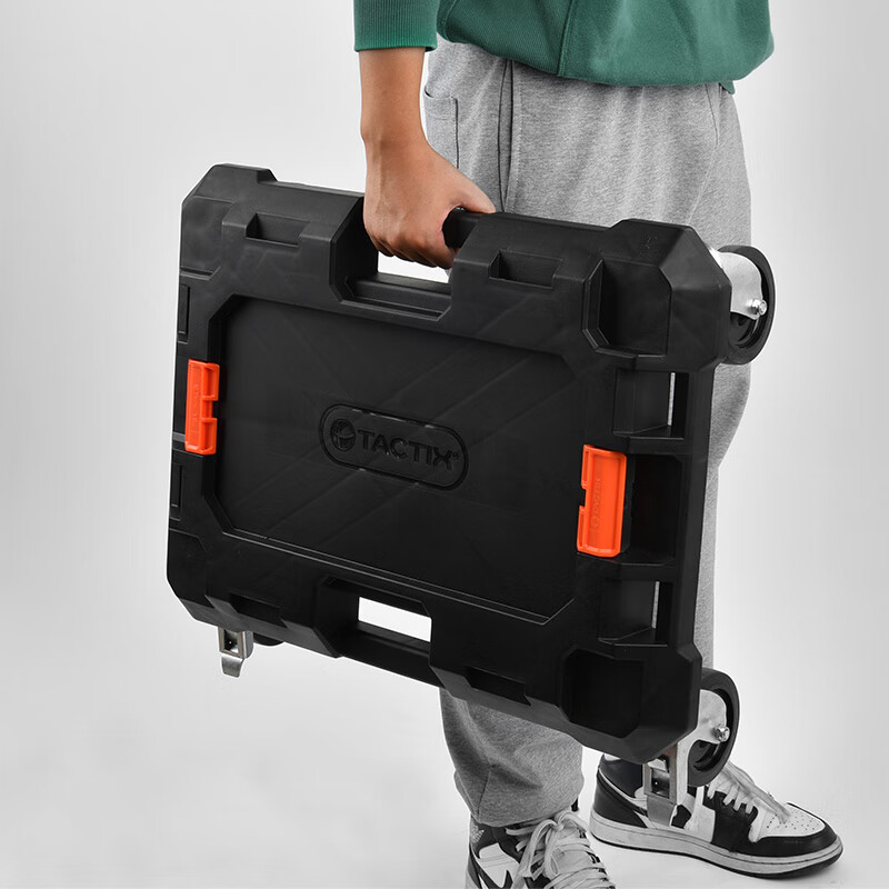 Tactix four-wheel pulley base 2.0 heavy-duty stacking tool box accessories moving pulley 320424