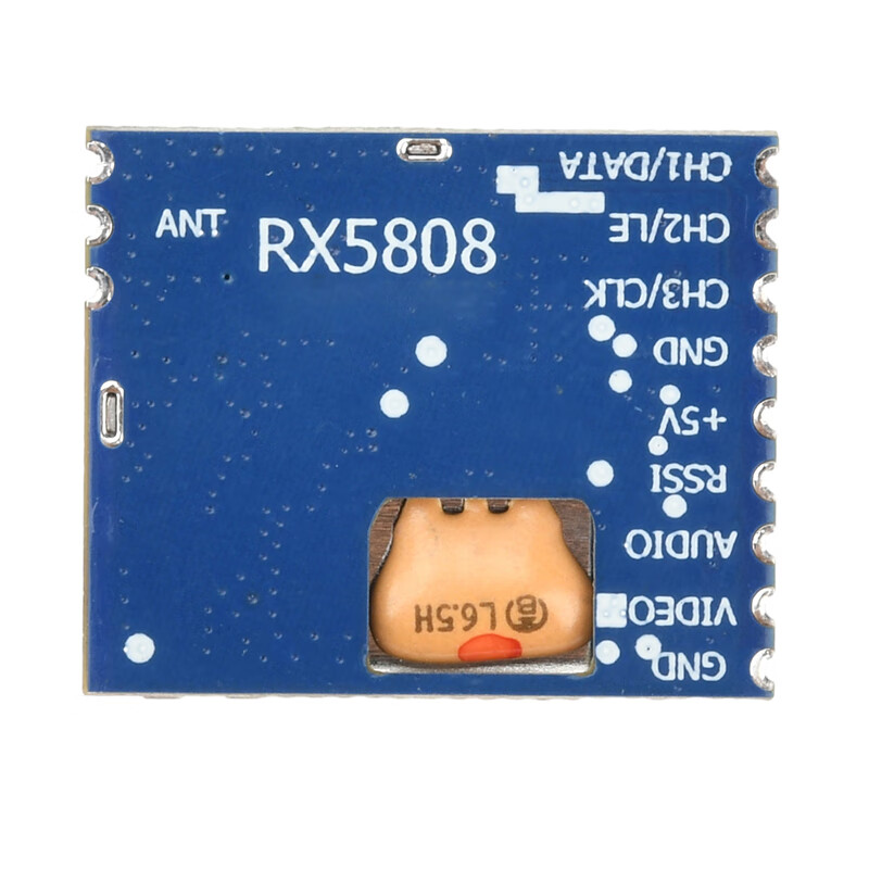 RX5808 wireless audio and video receiving module SPI control receiver remote control helicopter 5.8G reception without audio_switch control