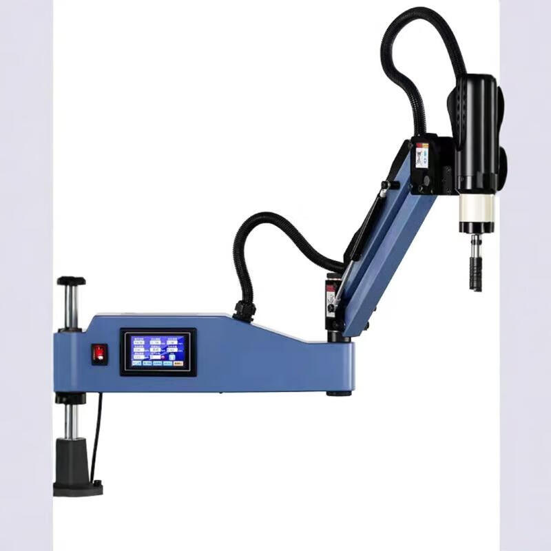 Ji Litian Intelligent Electric Tapping Machine Automatic Manual Servo CNC Tapping Machine Rocker Arm Universal Automatic Air Blowing and Fuel Injection M3-M16 Touch Screen Universal (Air Blowing and Fuel Injection)