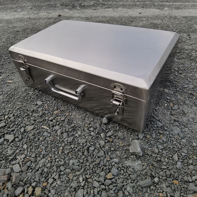 Shantou Lincun 304 stainless steel tool box with wheels, thickened small and large hardware tool box, storage box, storage box, material 304, thick 1mm 40*24*13