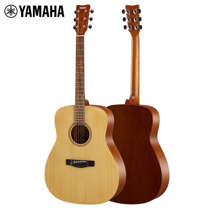 Yamaha (YAMAHA) F400 NS acoustic model, spruce wood beginner's entry-level folk fillet guitar, 41 inches, wood color matte