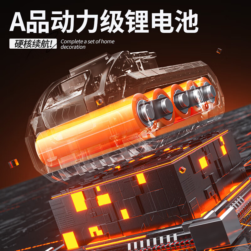 Walkerlive brushless hand drill tool box complete tool box household hardware tool set combination electrician woodworking repair brushless large steel cannon 109-piece set