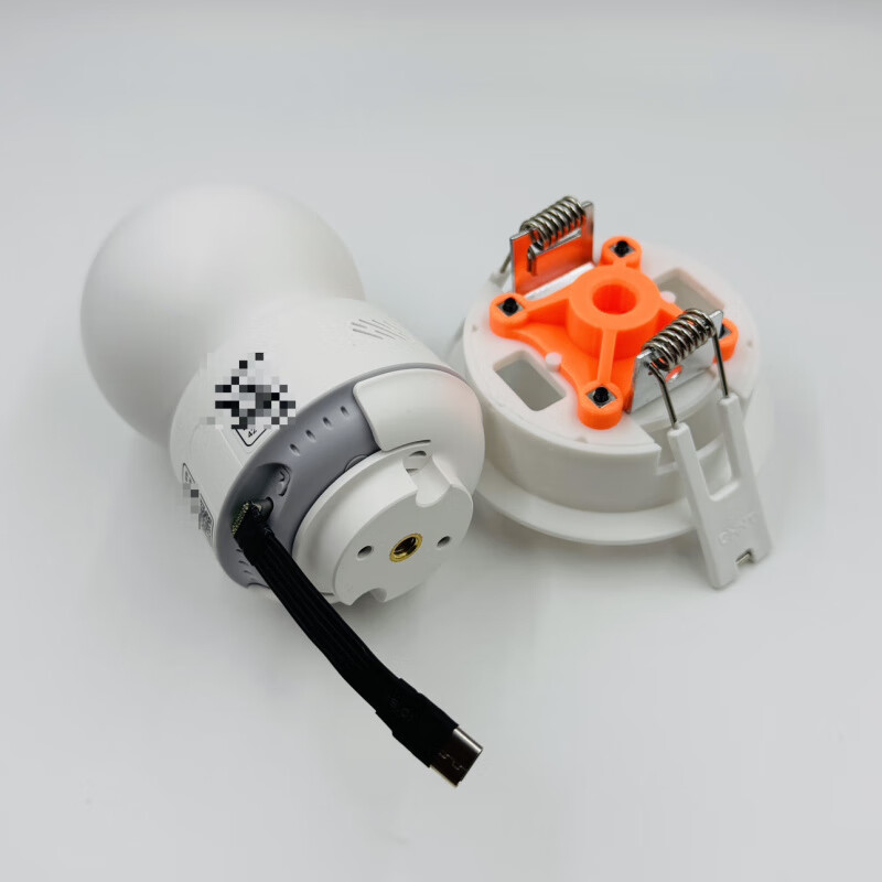 Tongrongcui Aqara green rice G3 smart camera E1 home 2K high-definition HomeKit home security ceiling downlight bracket Aqara E1 camera ceiling bracket with extension cable (