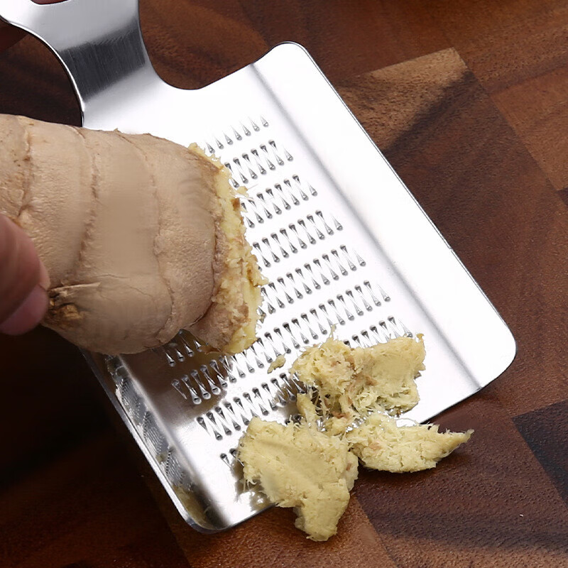 Stainless steel ginger grinder, garlic grinder, ginger grinder, ginger grinder, household grinding and grating supplementary food, ginger and garlic grinder, ginger grinder, 1 large size