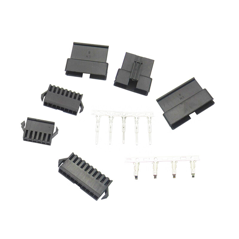 Dafuri SM to plug shell SM2.54 connector 2P/3/6/8/10P 2.54mm male and female to plug case + terminal male piece terminal SM/JST universal (50 pcs)