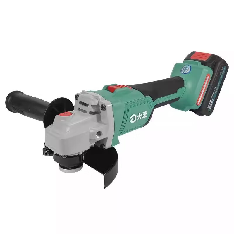 Dayi Pawit lithium battery brushless angle grinder high power T100G electric cutting machine rechargeable hand grinding wheel grinder T100G single head A7 battery suitable